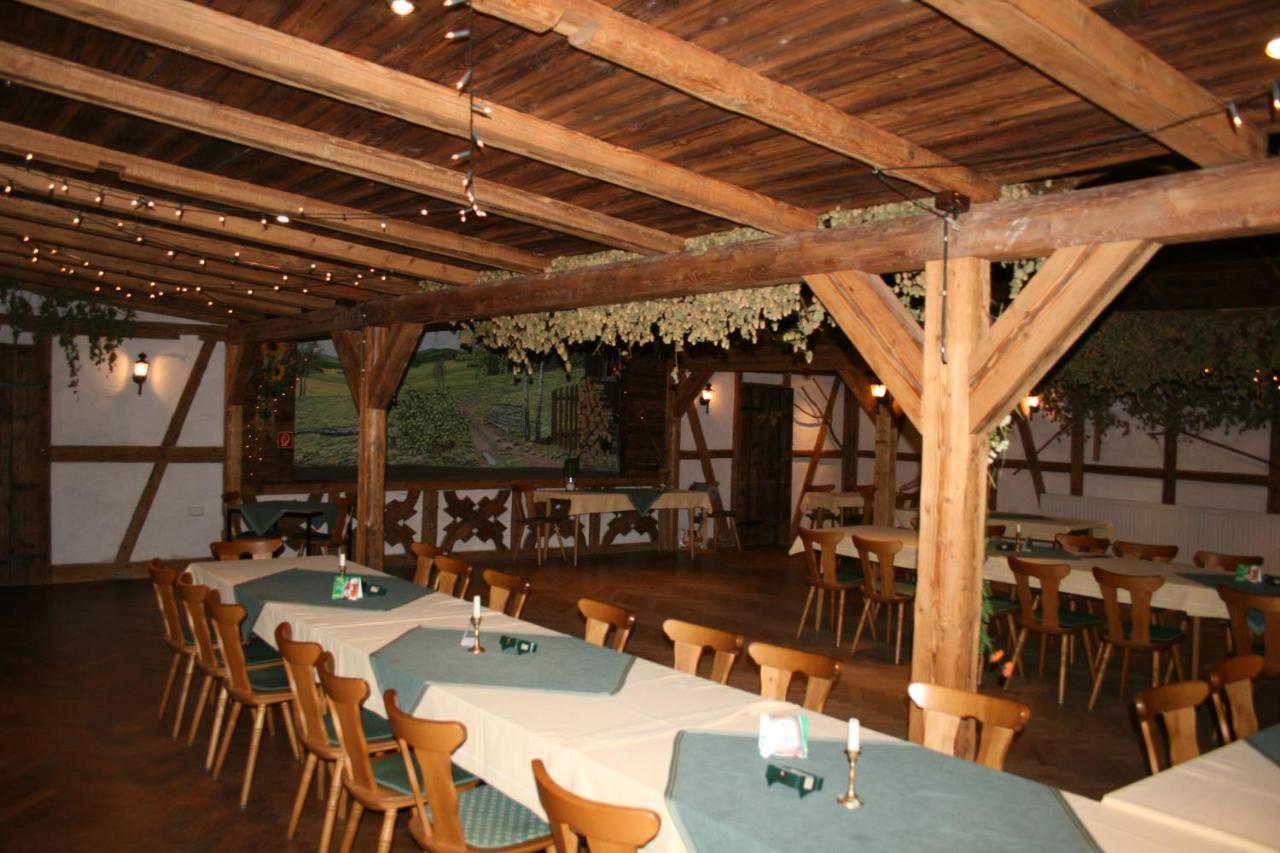 Landhotel Lichte Aue Lichtenau Stutzengrun Buitenkant foto