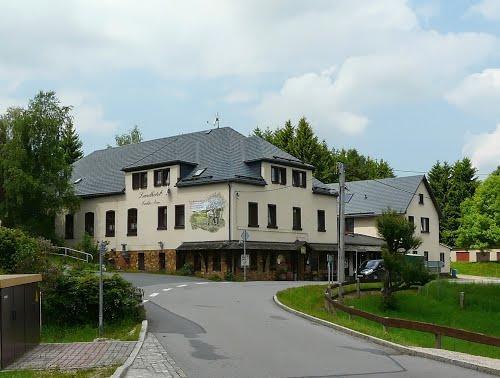 Landhotel Lichte Aue Lichtenau Stutzengrun Buitenkant foto
